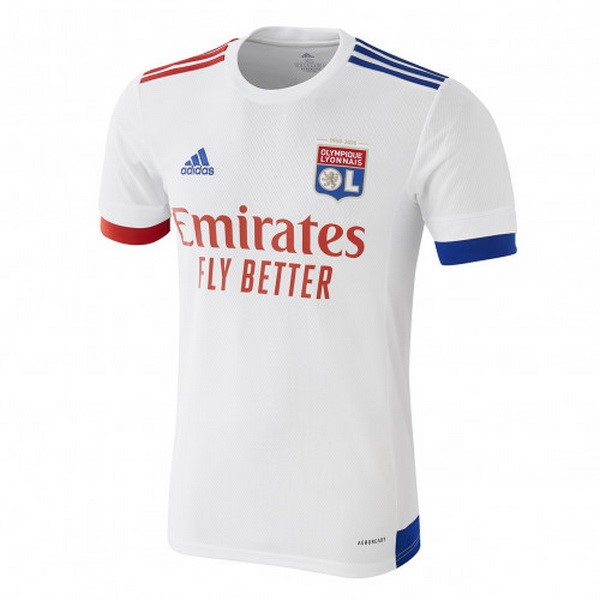Tailandia Camiseta Lyon 1ª Kit 2020 2021 Blanco